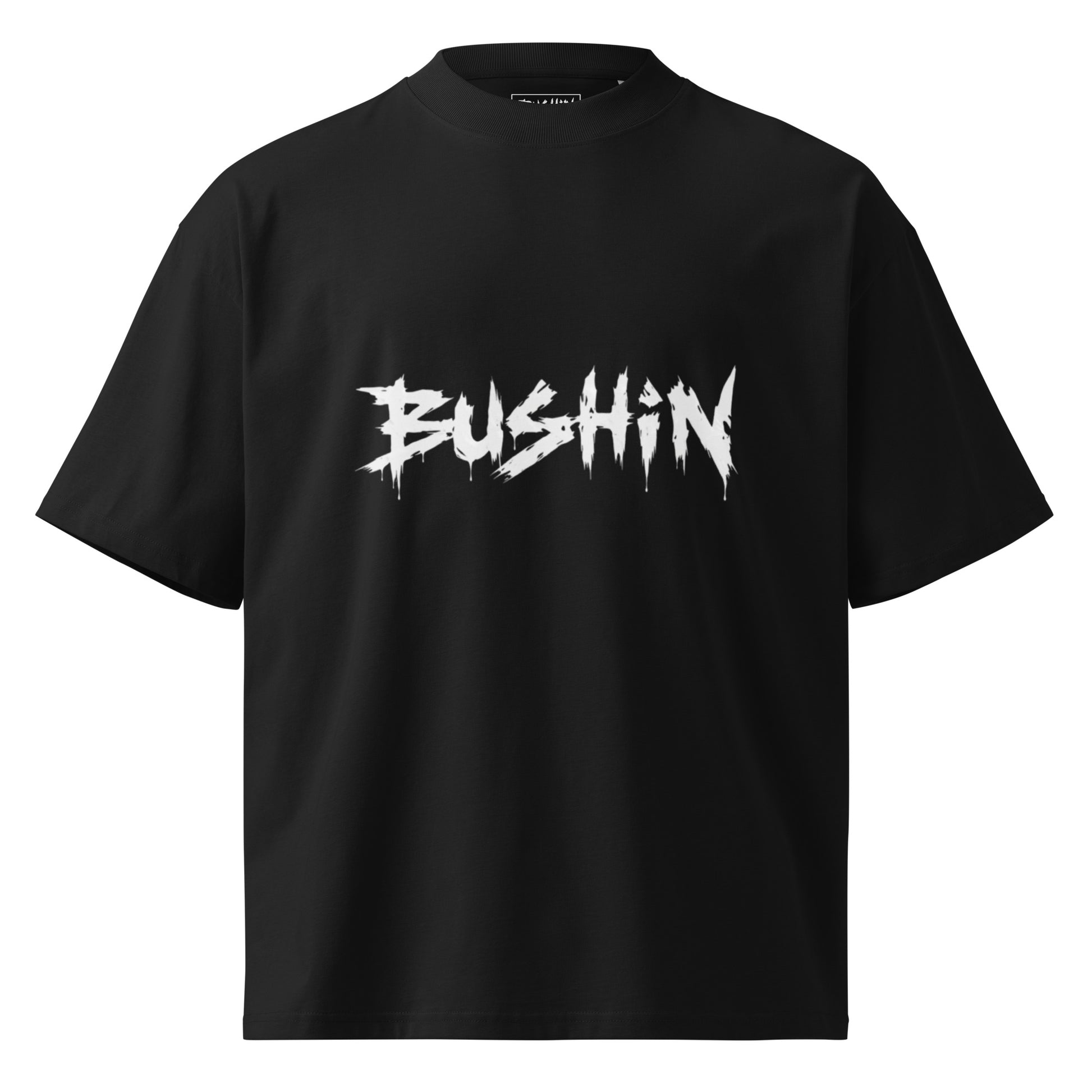 Unisex loose fit t-shirt bushin front
