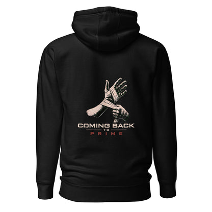 Unisex hoodie coming back to prime back